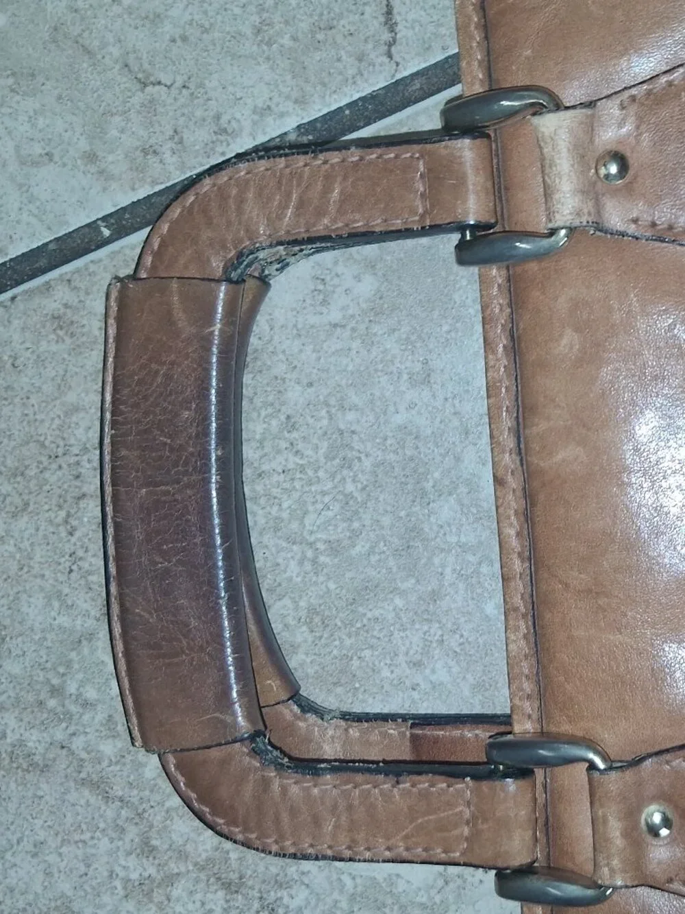 Vintage Leather Briefcase